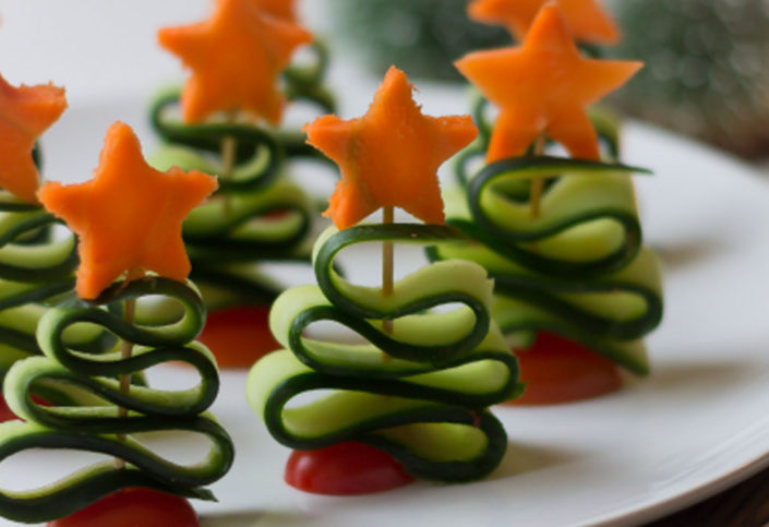 Gezonde kerstboompjes Gezonde kerstboompjes